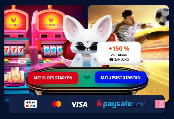 Monro Casino bonus