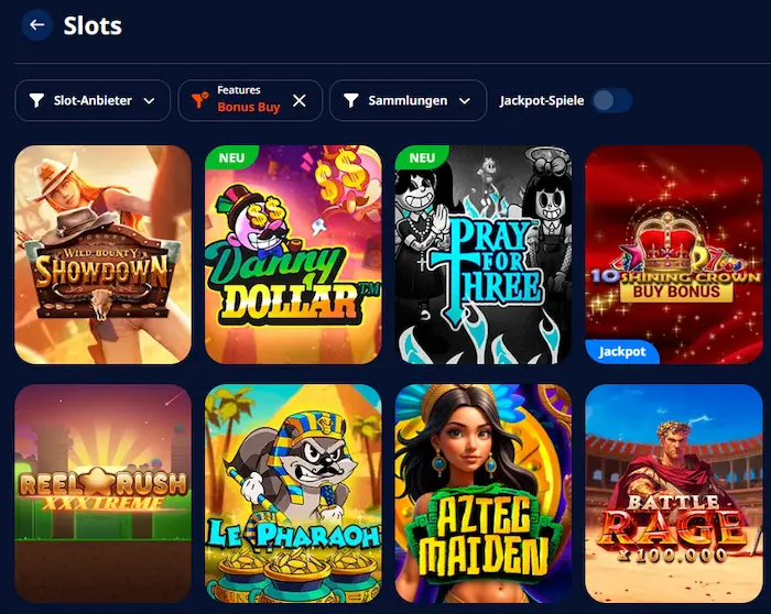 Monro Casino slots